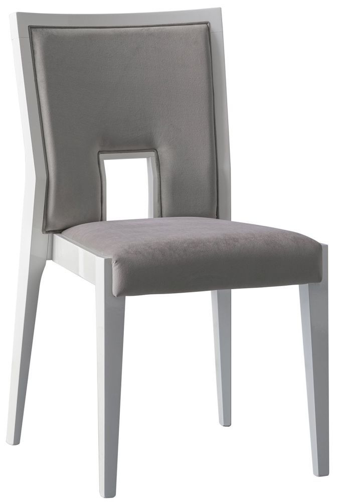 Camel Elite Day Bianco Antico Italian Ambra Dining Chair Sold In Pairs