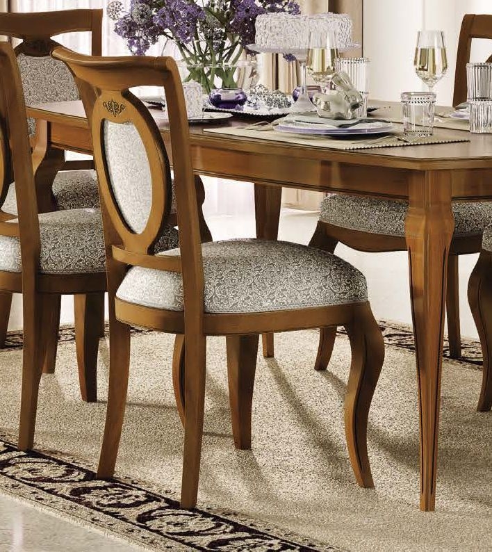 Camel Fantasia Day Walnut Italian Dining Chair Sold In Pairs