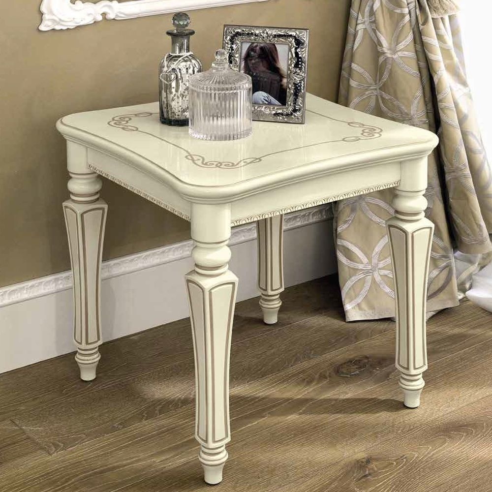 Camel Torriani Day Ivory Italian Lamp Table