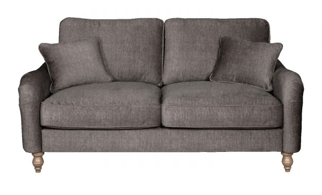 Carlton Connections Soho Grey Fabric 2 Seater Sofa