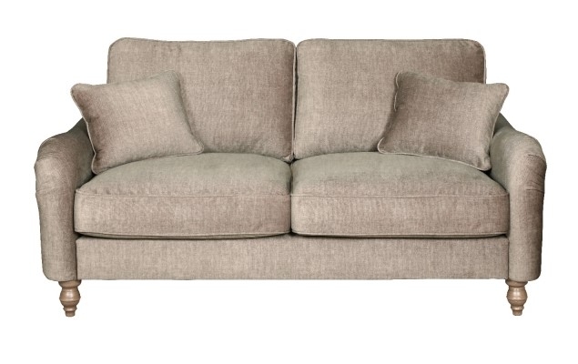 Carlton Connections Soho Taupe Fabric 2 Seater Sofa