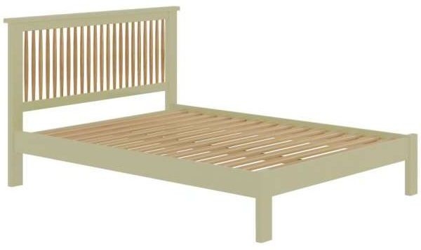Portland Sage Painted 5ft King Size Bed Clearance B166
