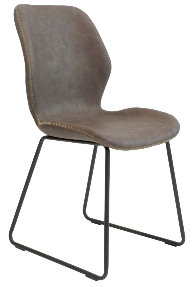 Callum Light Brown Dining Chair Sold In Pairs