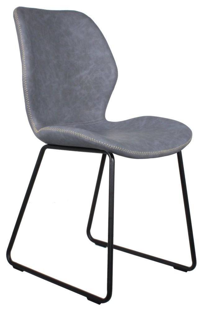 Callum Light Grey Dining Chair Sold In Pairs