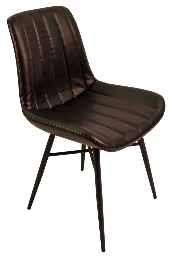 Croft Vintage Dark Grey Dining Chair Sold In Pairs