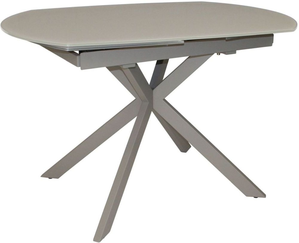 Flux Cappuccino 120cm180cm Extending Motion Dining Table