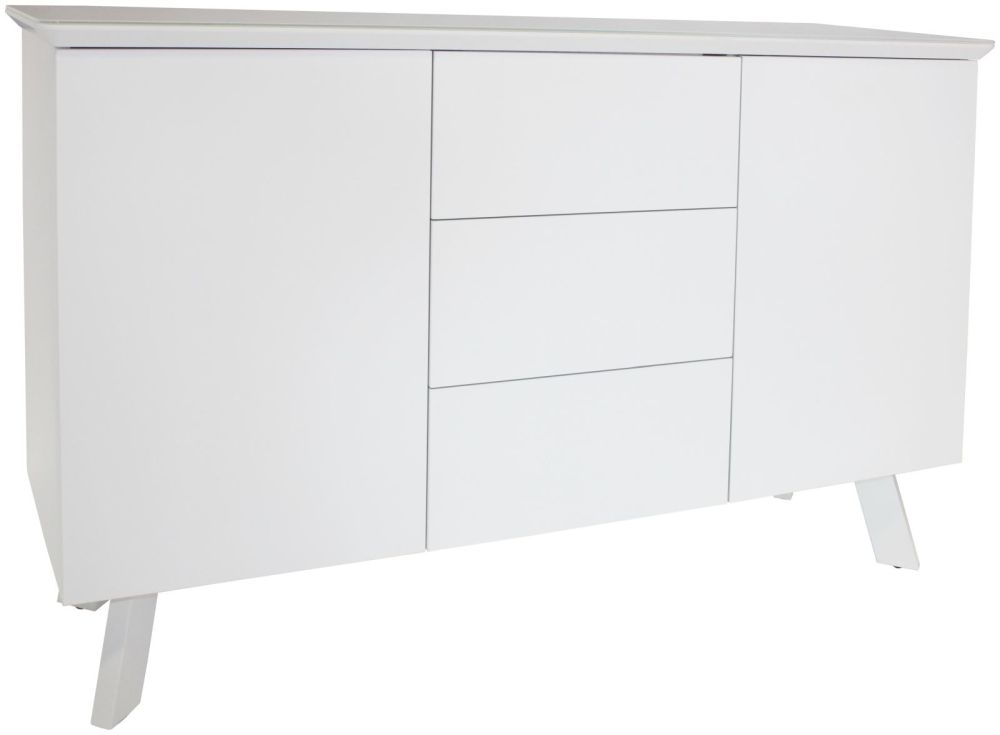 Flux White Large Sideboard