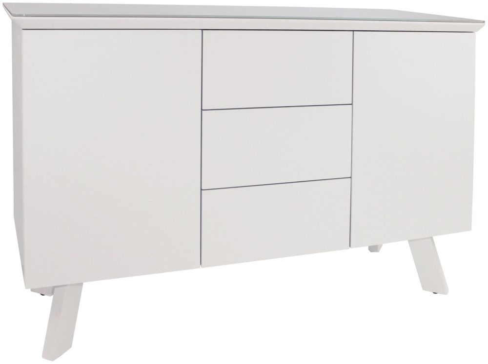 Flux White Small Sideboard