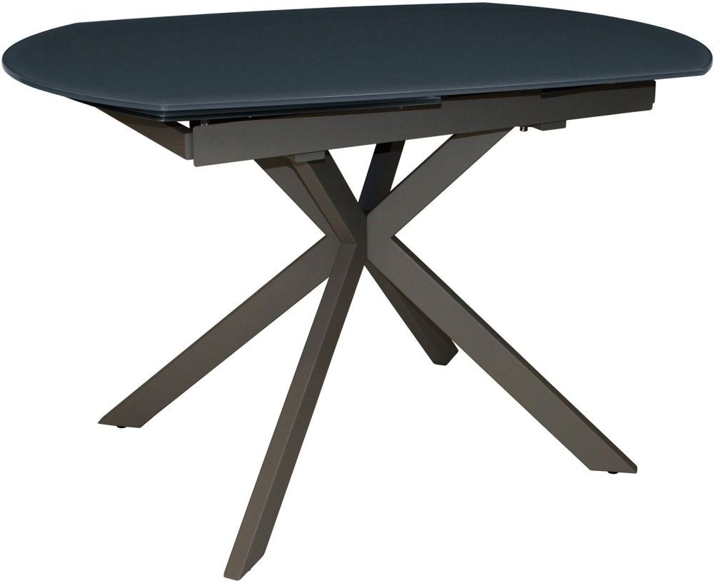 Flux Grey 120cm180cm Extending Motion Dining Table