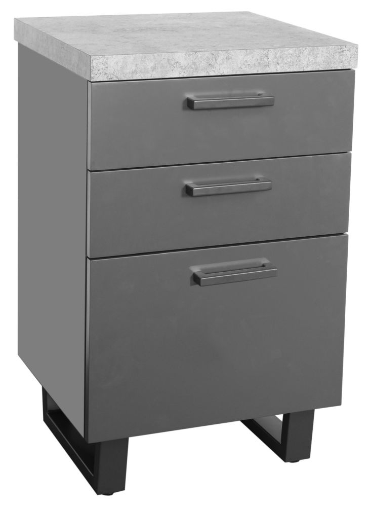 Fusion Stone Effect Filing Cabinet
