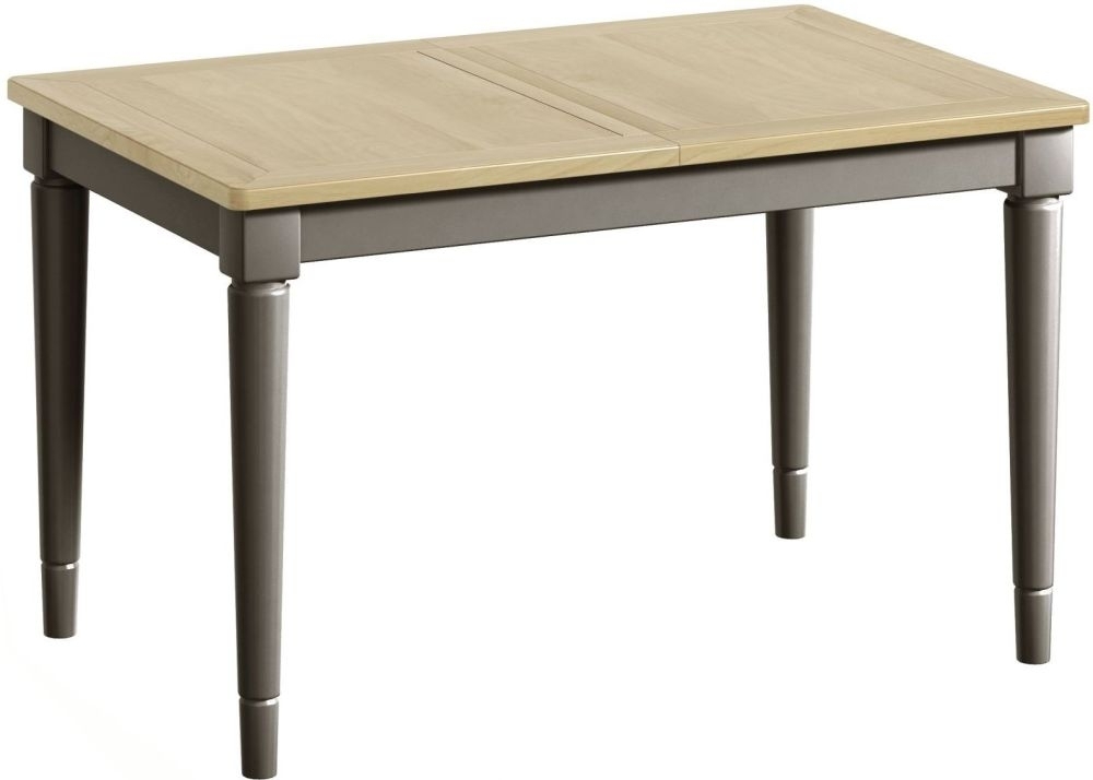 Harmony Grey Painted 125cm165cm Extending Dining Table