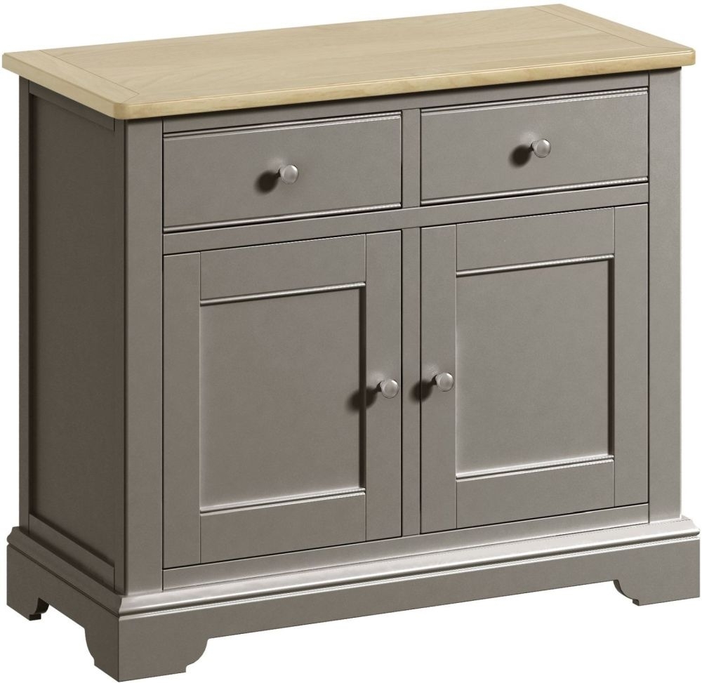 Harmony Grey Painted 2 Door 2 Drawer Sideboard