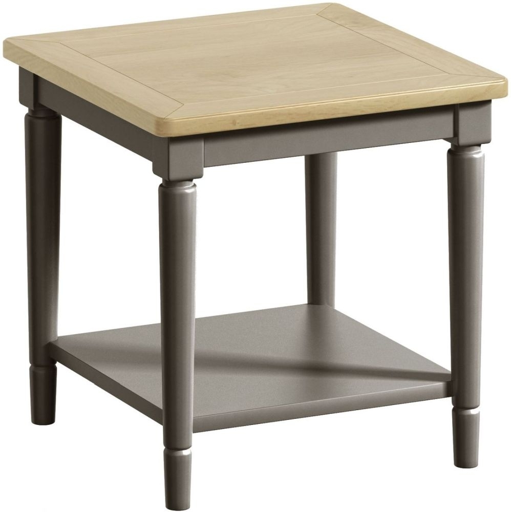 Harmony Grey Painted Lamp Table