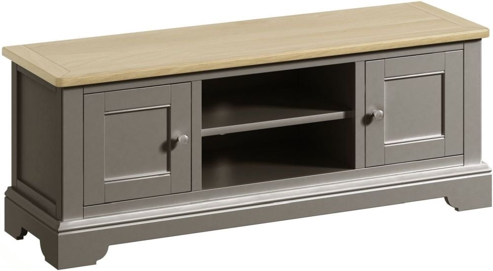 Harmony Grey Painted Wide Tv Unit