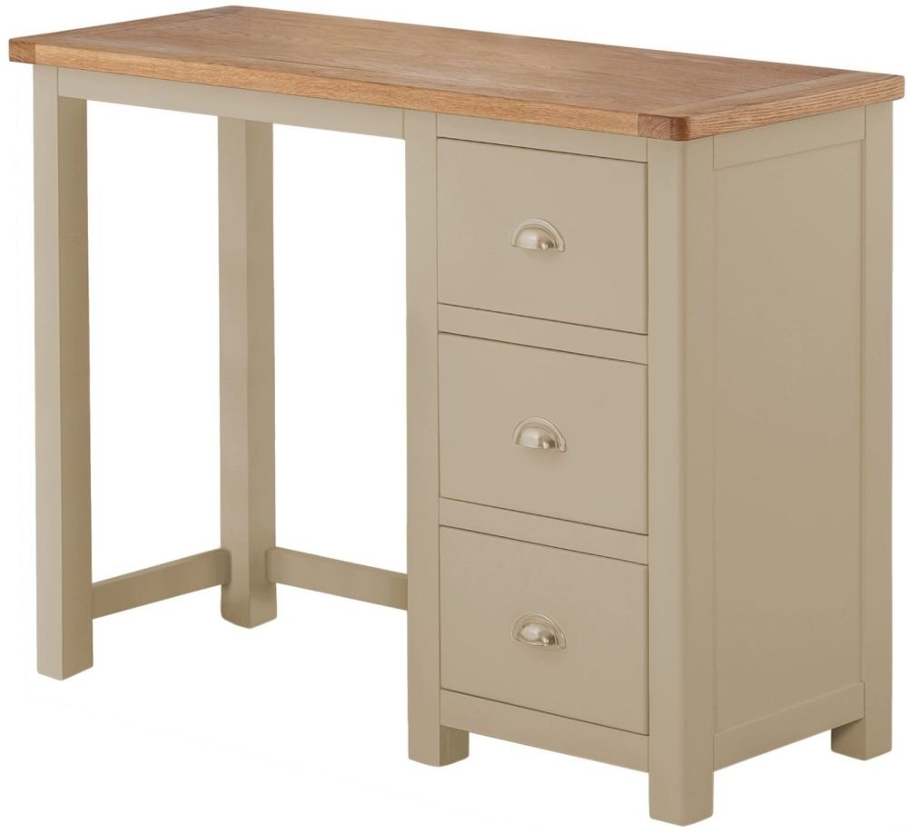 Portland Pebble Painted Dressing Table