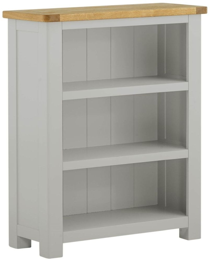 Portland Stone Painted Small Bookcase