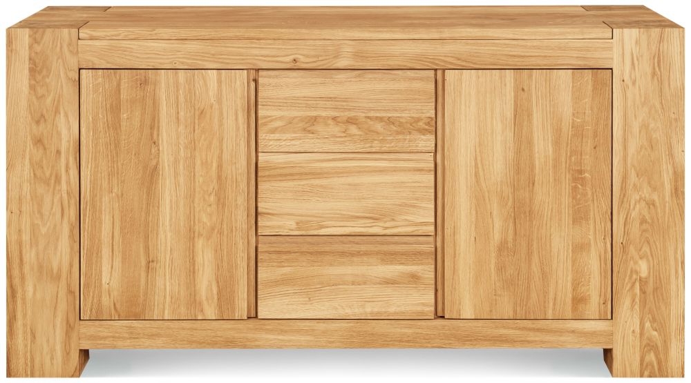 Clemence Richard Massive Oak Small Sideboard