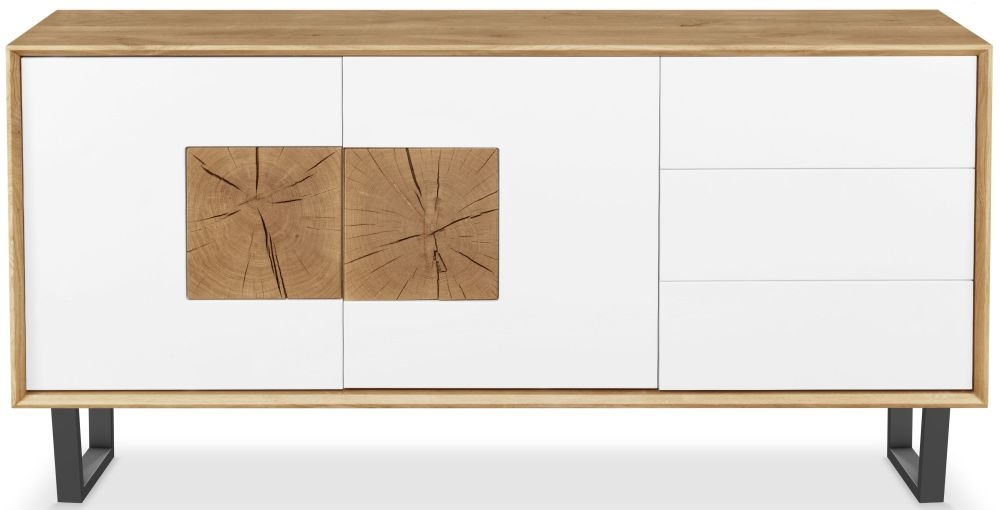 Clemence Richard Modena Oak 2 Door Large Sideboard