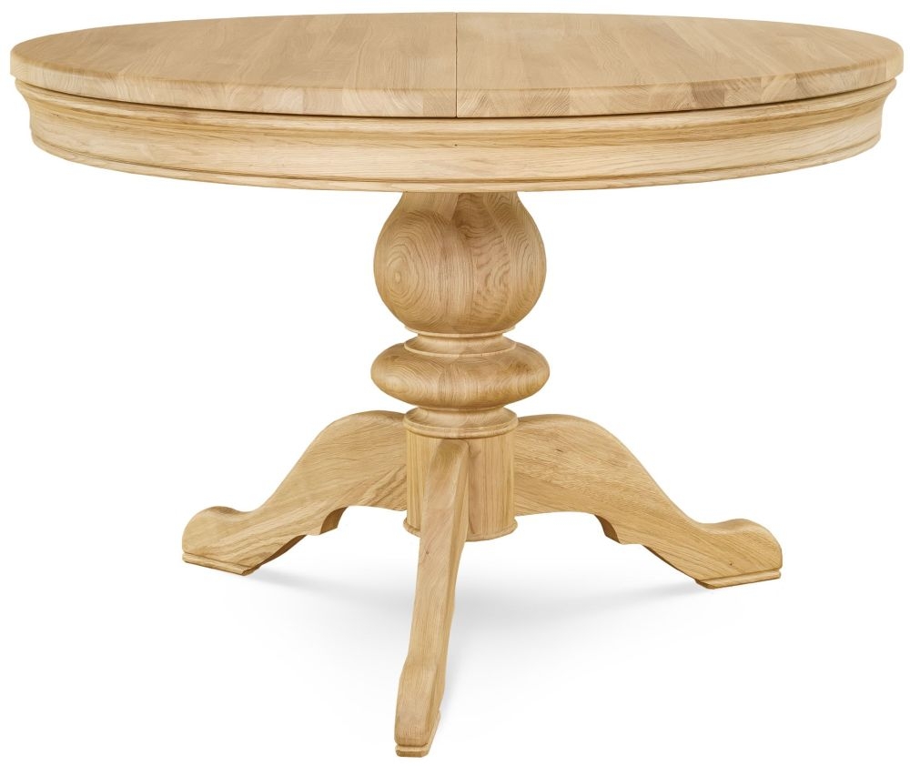 Clemence Richard Moreno Oak Single Pedestal Dining Table