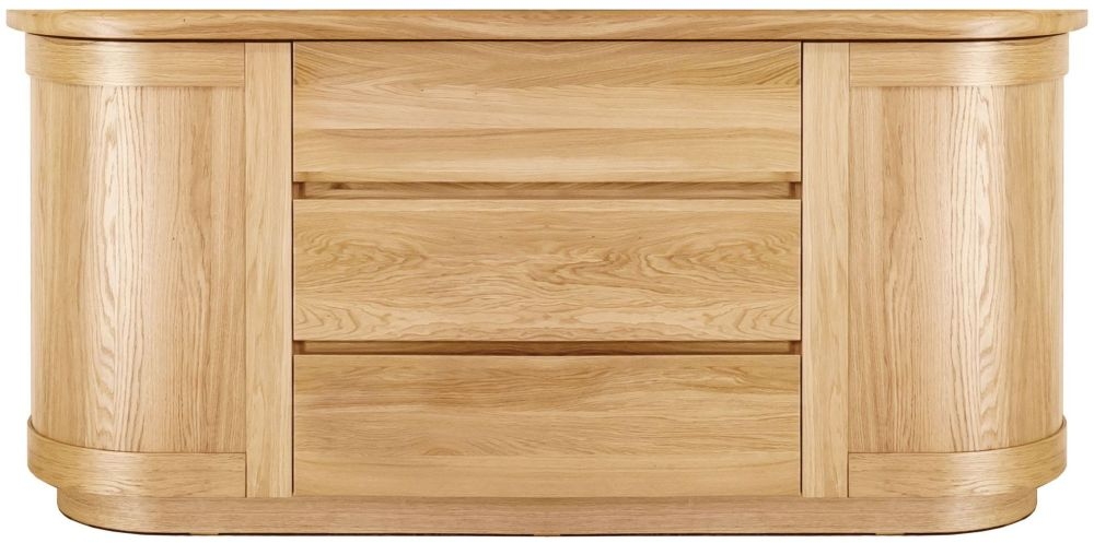 Clemence Richard Sorento Oak Wide Sideboard