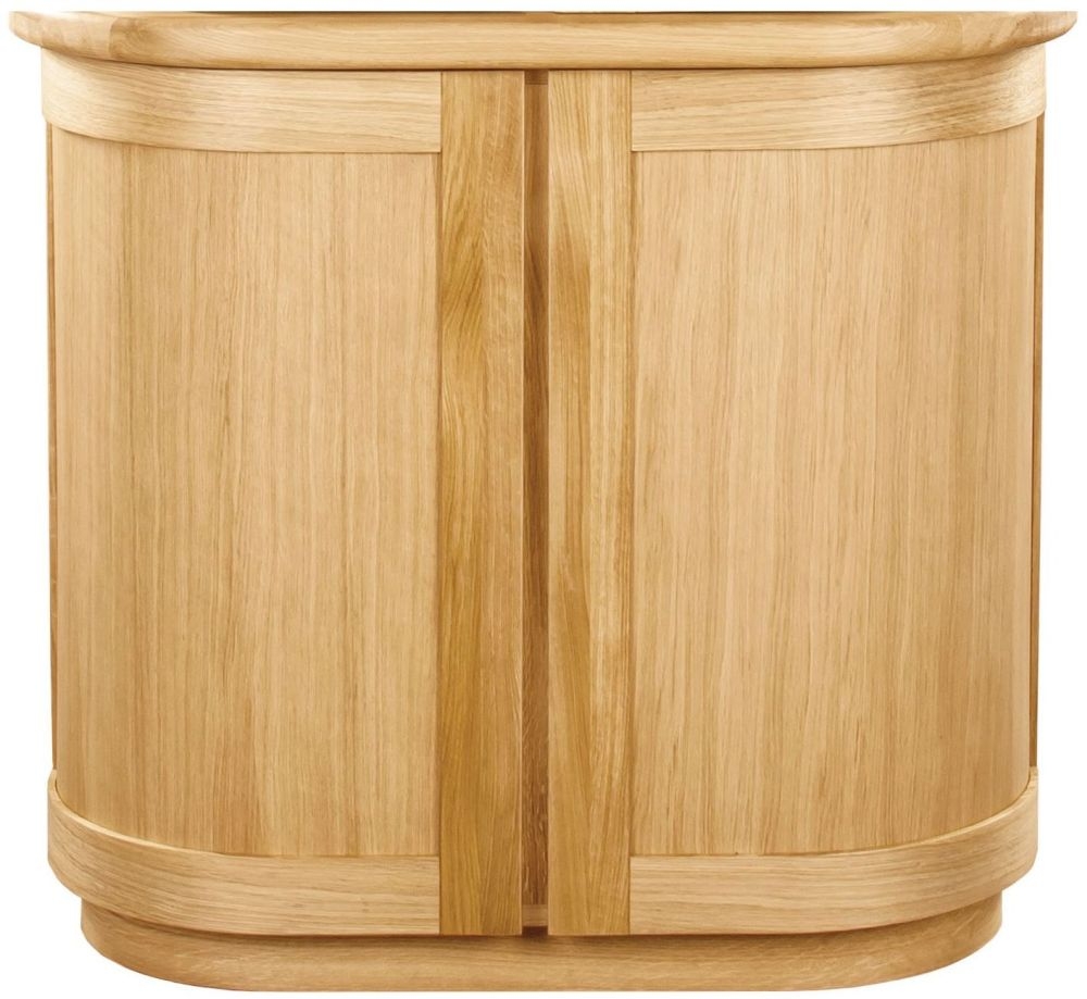 Clemence Richard Sorento Oak Narrow Sideboard