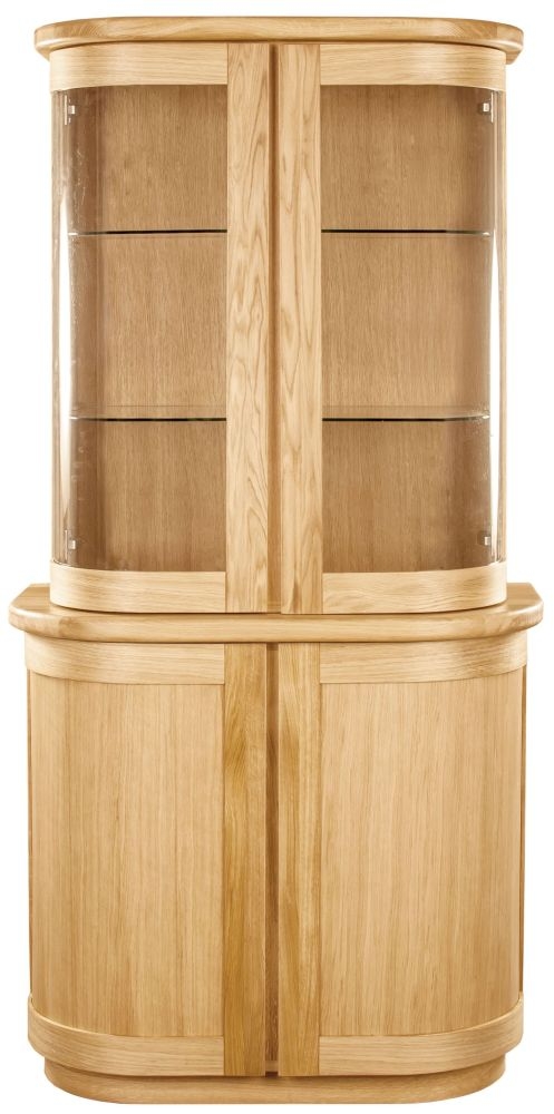 Product photograph of Clemence Richard Sorento Oak Small Dresser from Choice Furniture Superstore