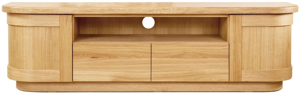 Clemence Richard Sorento Oak Large Tv Unit