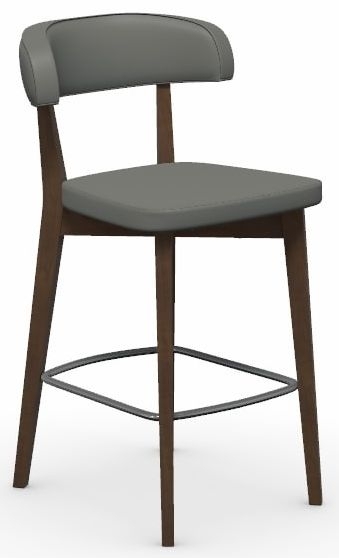 Connubia By Calligaris Siren Barstool Ekos Taupe With Walnut Cb1542 Clearance Fss12556