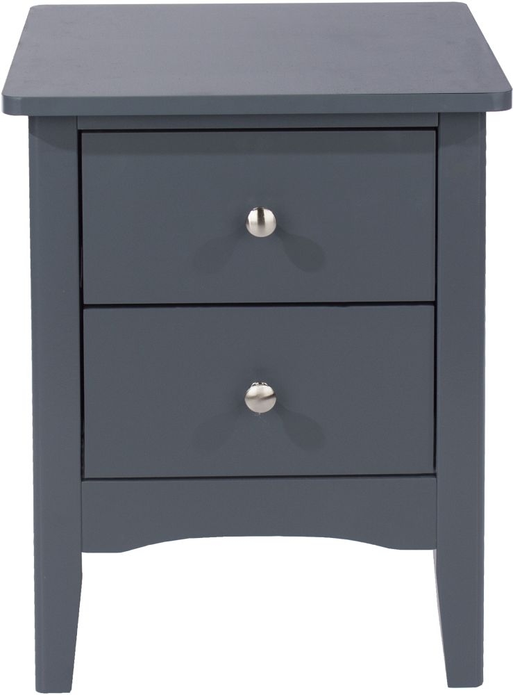 Core Como Products Italian 2 Petite Drawer Bedside Cabinet