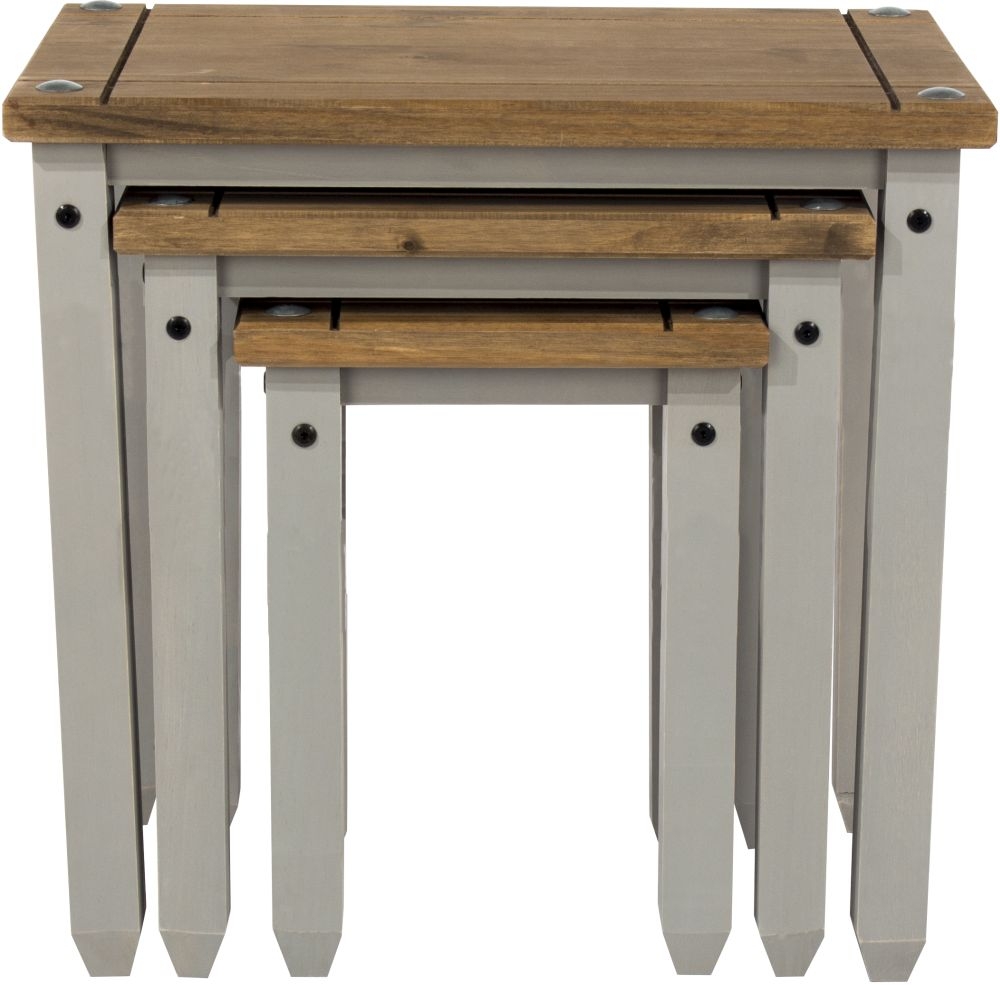 Core Products Corona Grey Italian Nest Of Tables