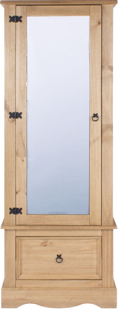 Core Products Corona Italian Armoire With Mirrored Door