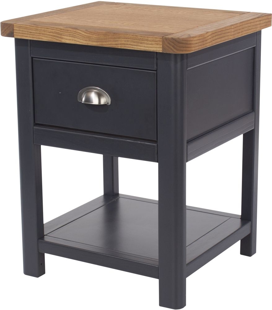 Core Dunkeld Products Italian 1 Drawer Bedside Cabinet