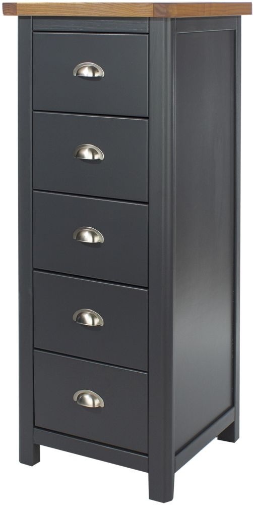 Core Dunkeld Products Italian 5 Drawer Narrow Chest