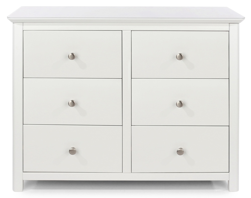 Narin White 33 Drawer Wide Chest