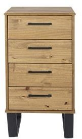 Core Product Texas 2 Drawer Bedside Cabinet