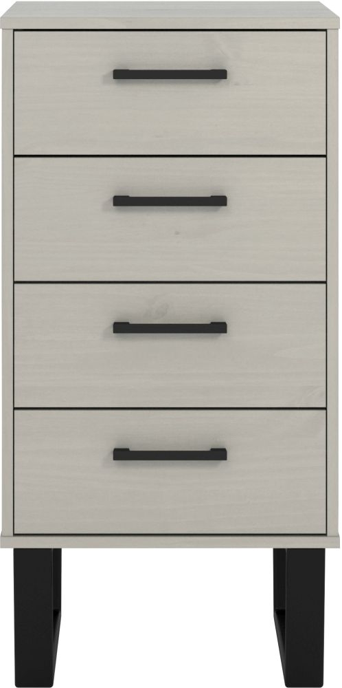 Core Product Texas 4 Drawer Narrow Chest Of Drawers