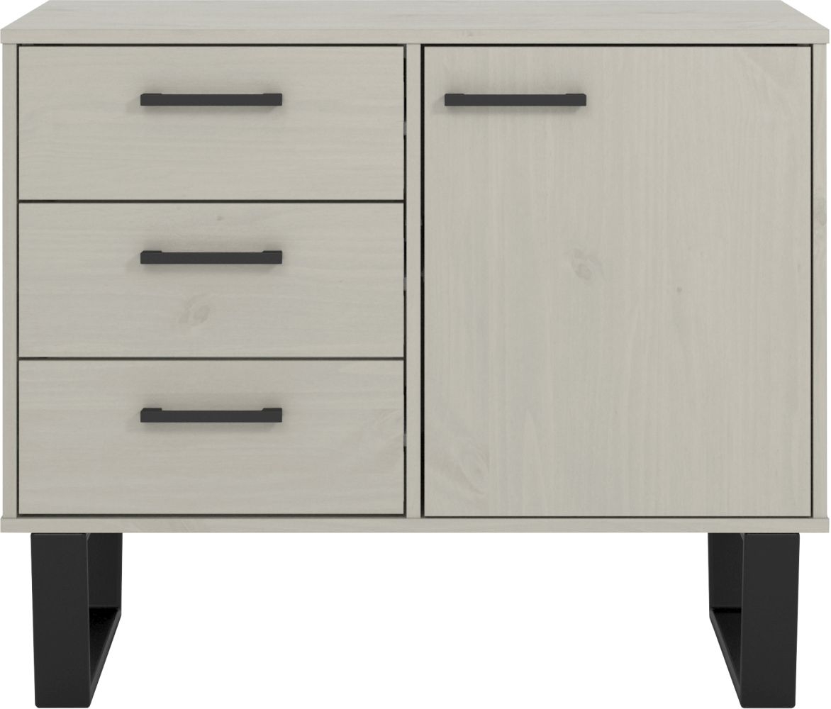 Core Product Texas Small Sideboard With 1 Door 3 Drawers