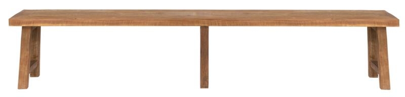 Classic Monastery Natural Teak Wood Dining Bench
