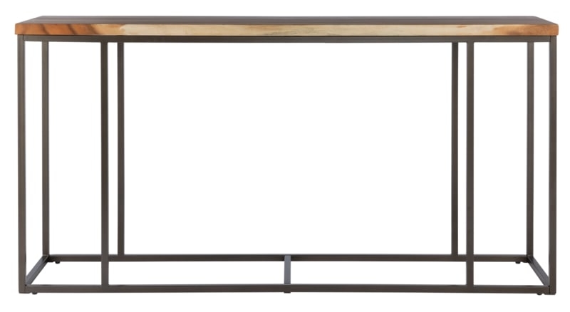 Flare Suar Wood Large Console Table