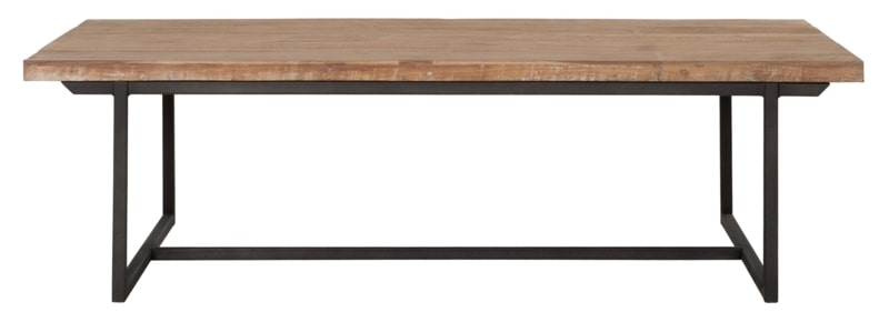 Odeon Natural Teak Wood Large Coffee Table
