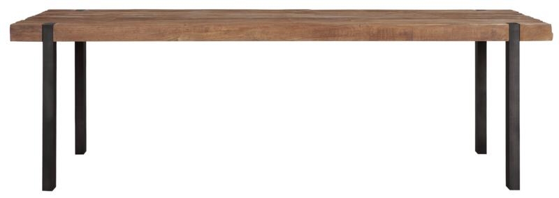 Timeless Beam Natural Teak Wood 250cm Dining Table