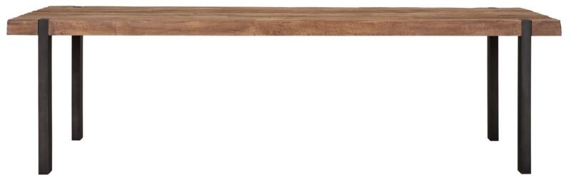 Timeless Beam Natural Teak Wood 275cm Dining Table