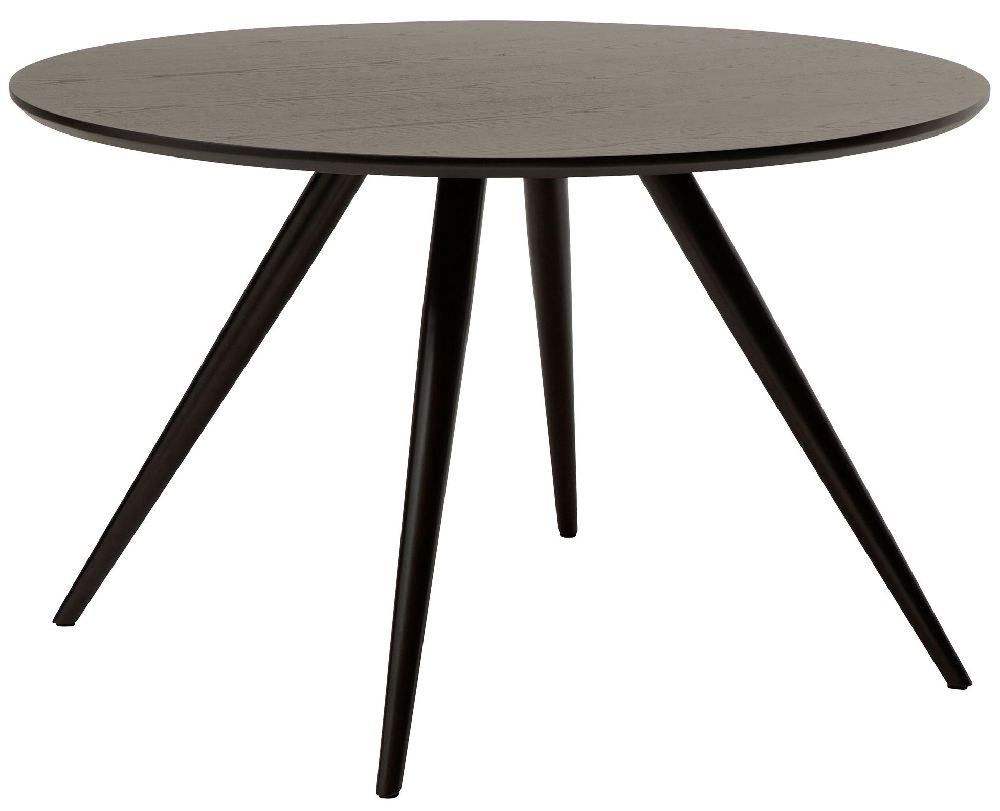 Dan Form Eclipse Black Round Dining Table