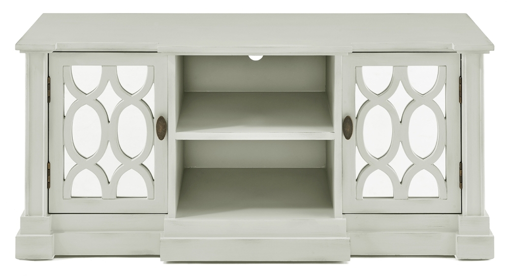 Arona Grey Mirrored 2 Door Tv Unit