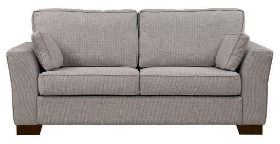 Quebec 2 Seater Sofa Comes In Light Grey Blue And Cream