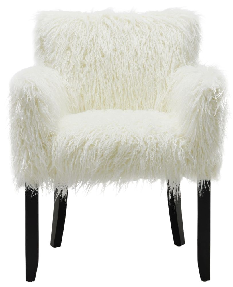 Newcastle Faux Sheepskin Fur Tub Chair