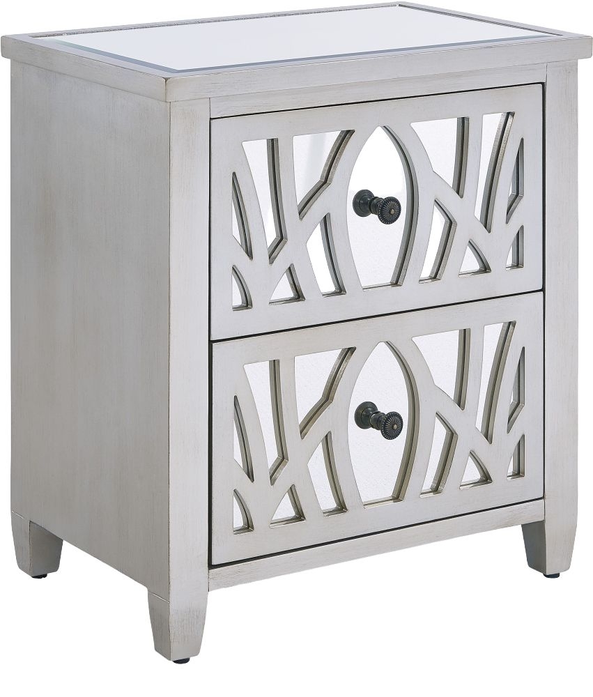 Cardiff Mirrored Side Table