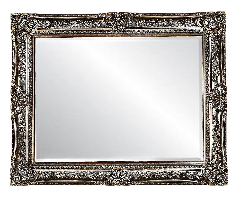 Springfield Antique Silver Rectangular Wall Mirror 125cm X 155cm