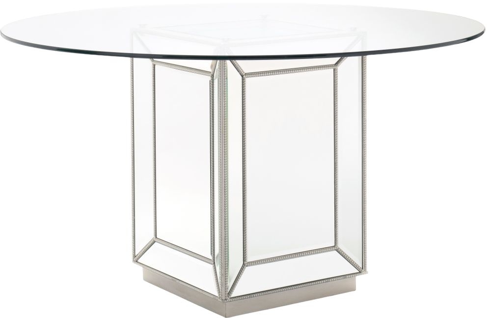 Armagh Mirrored Round Dining Table