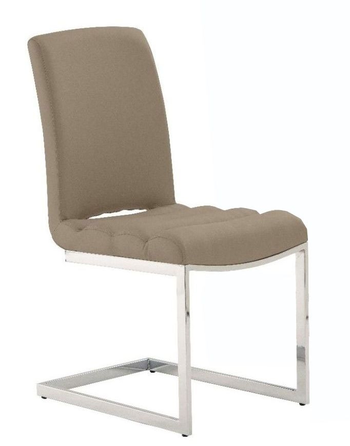 Perth Taupe Dining Chair Pair
